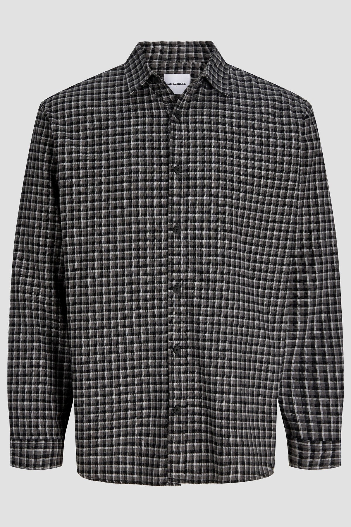 Jack & Jones Carter Check Shirt LS SN Black