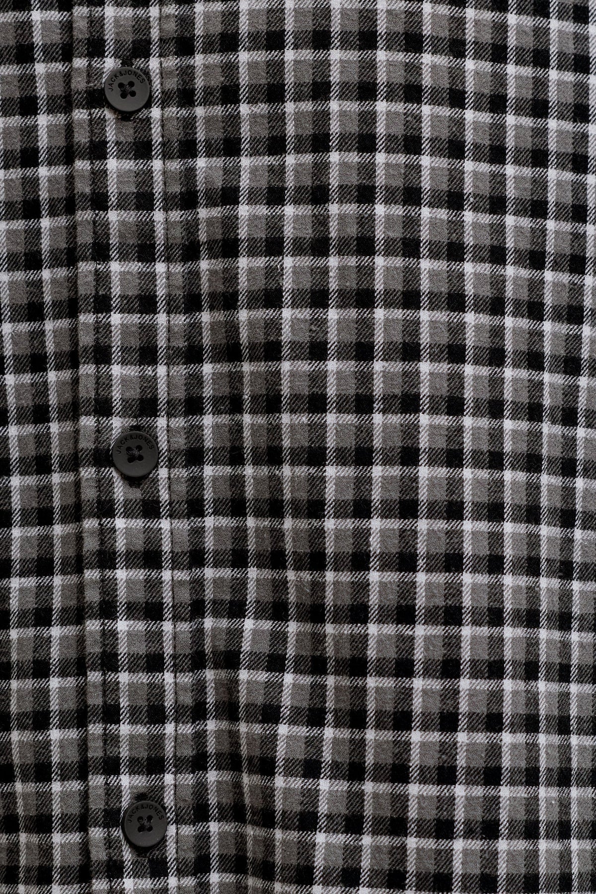Jack & Jones Carter Check Shirt LS SN Black