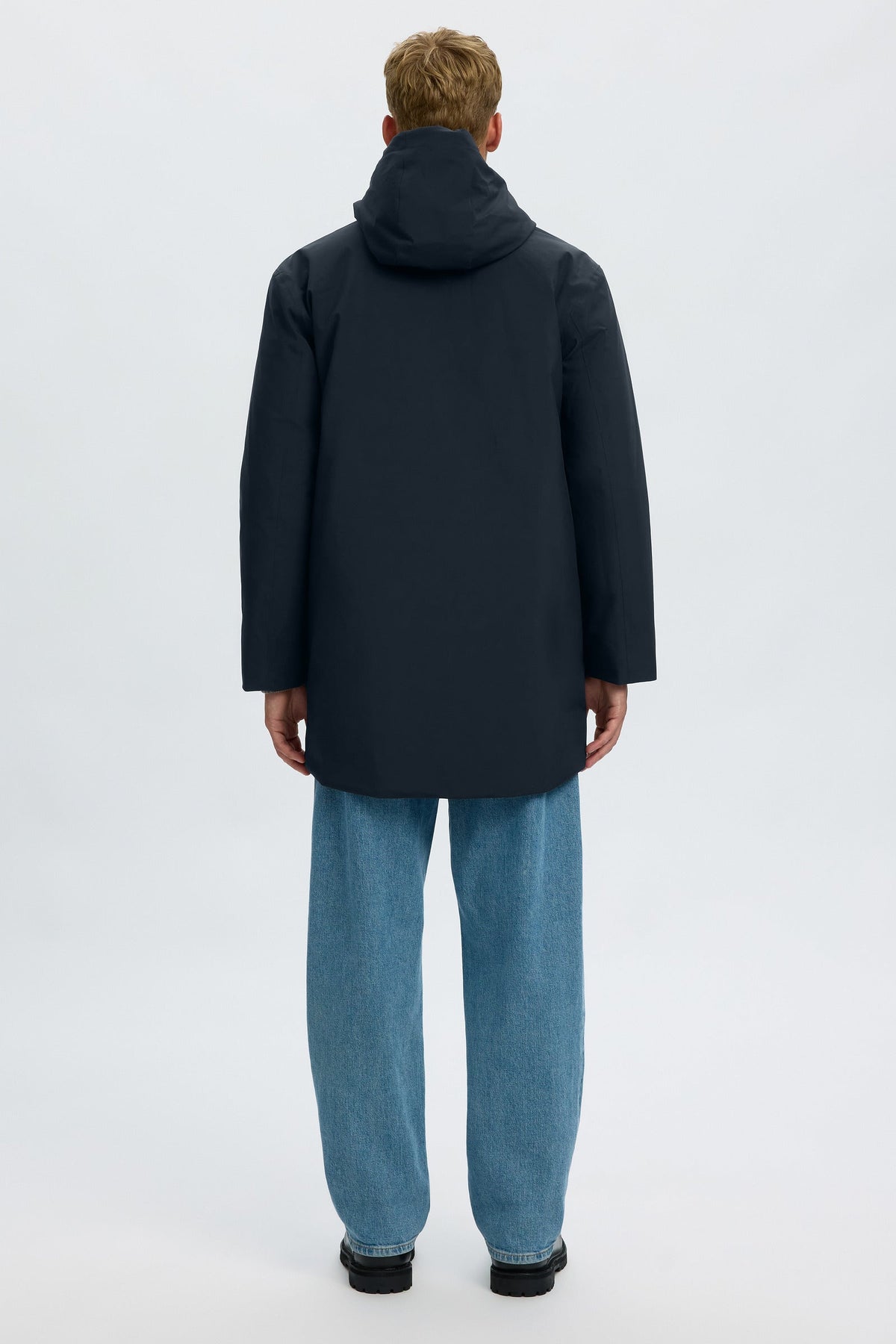 Selected Franklin Urban Tech Parka Black