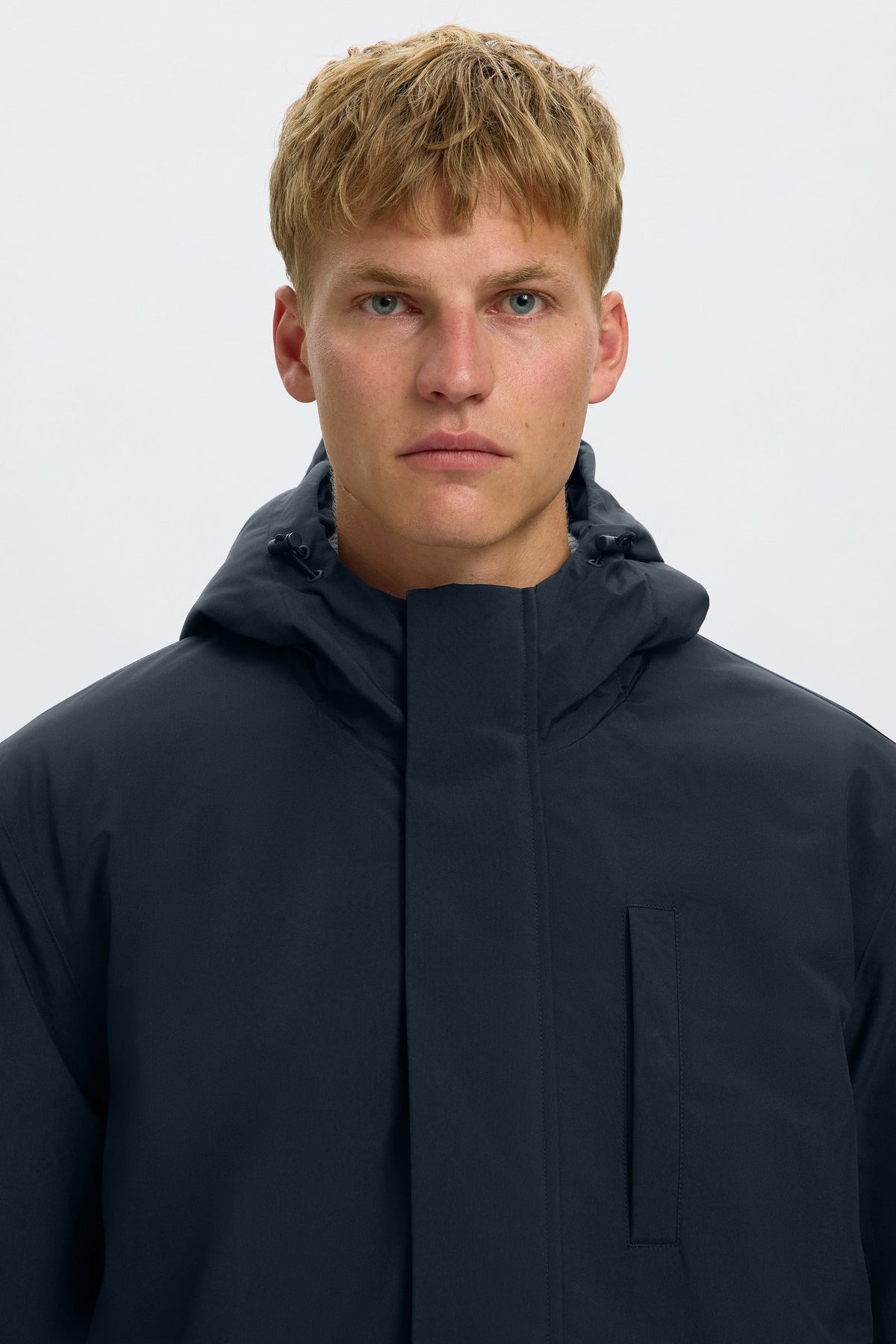 Selected Franklin Urban Tech Parka Black
