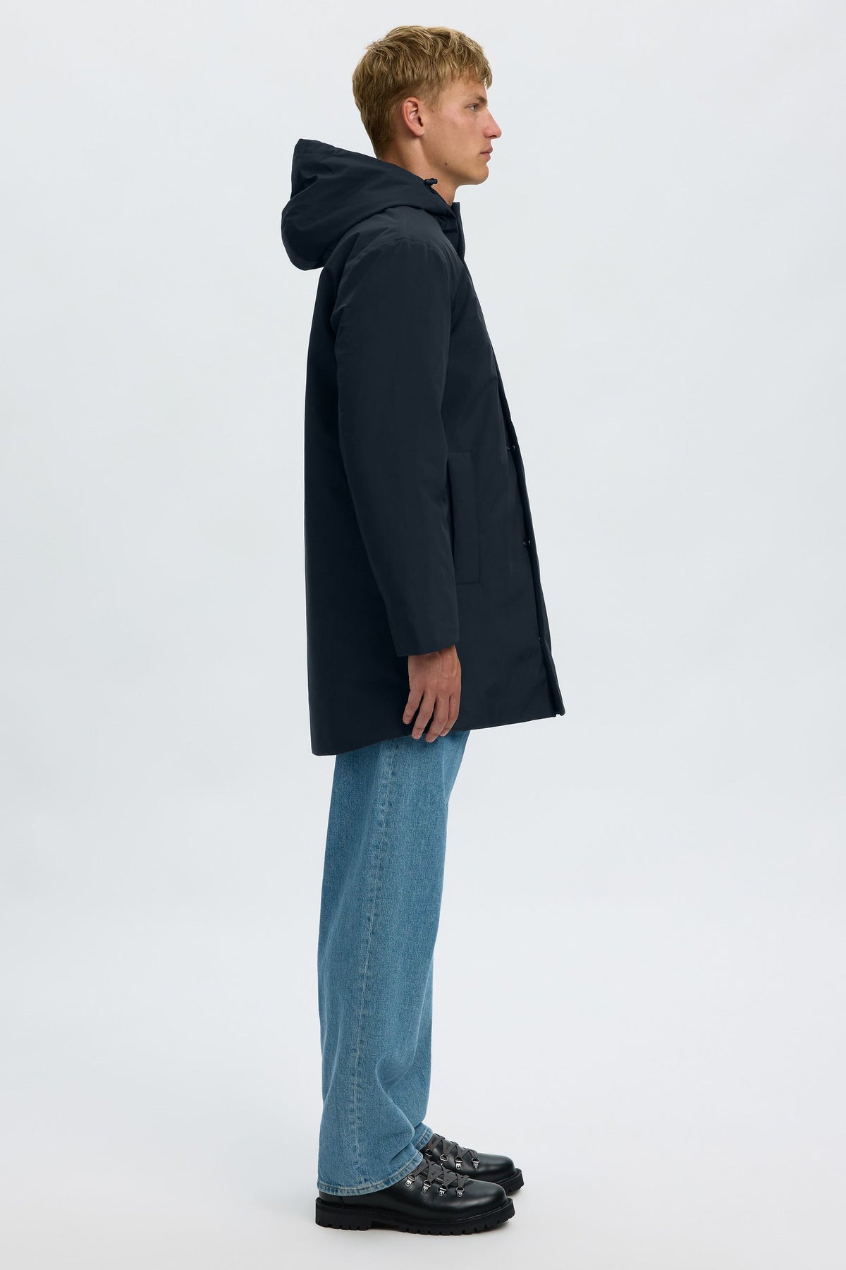 Selected Franklin Urban Tech Parka Black