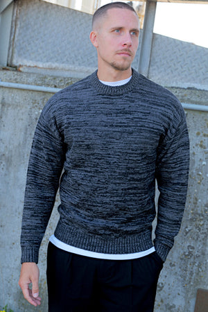 Jack & Jones Soho Ollie Knit Crew Neck Castlerock