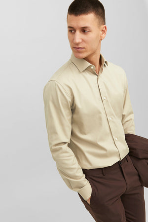Jack & Jones Parker Wrinkle Resistant Shirt LS Pure Cashmere