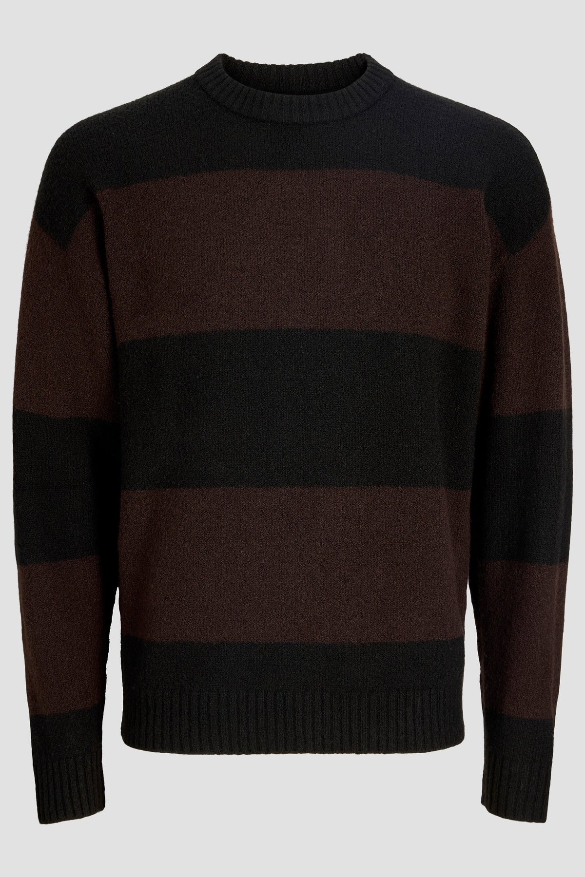 Jack & Jones Soho Ollie Knit Crew Neck SN Black