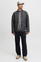 Jack & Jones Fade Pu Bomber Jakke Chocolate Brown