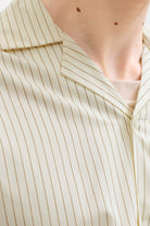 Jack & Jones Menton Poplin Stripe Resort Shirt SS Cloud Dancer