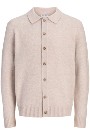 Jack & Jones Soho Ollie Knit Polo Cardigan Atmosphere