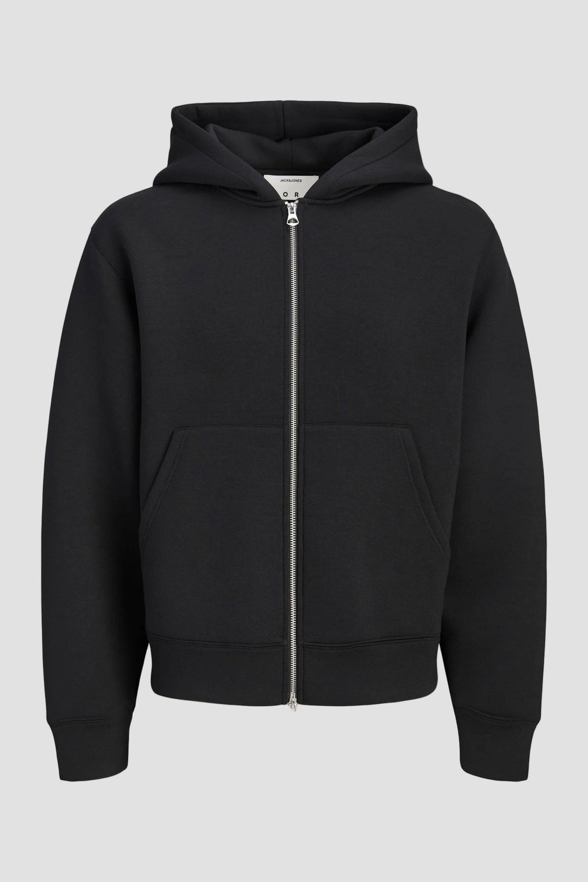 Jack & Jones Legacy Sweat Scuba Zip Hoodie Black