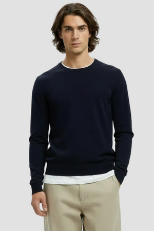 Selected Berg Pull Navy Blazer