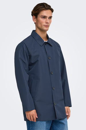 Only & Sons Halle Coat Navy