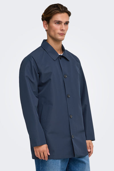 Only & Sons Halle Coat Navy