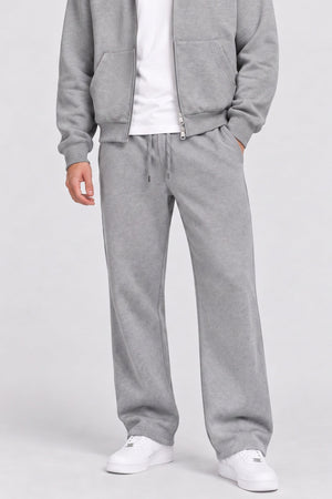 Only & Sons Goyle Wide Scuba Pant Grey Melange