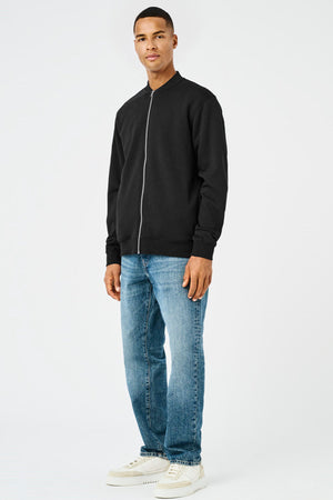 ONLY & SONS Ceres Sweat Bomber Jacket Black