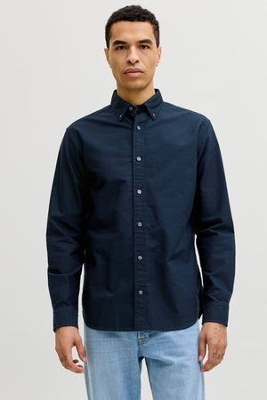 Jack & Jones Harvey Oxford Manches Longues Shirt Sky Captain