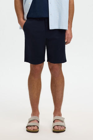 Selected Men Slmslim-Miles Flex Shorts Noos Dark Sapphire - Produit : Short