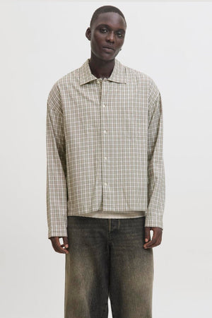 Jack & Jones Joraustin Clean Check Moonbeam Chemise