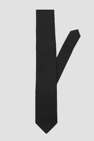 Jack & Jones Solid Structured Tie Noir