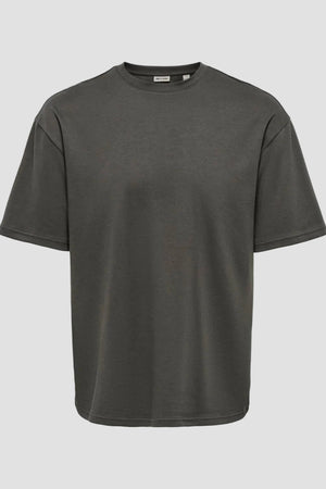 Only & Sons Caspian Airflex Boxy SS Tee Noos Beluga