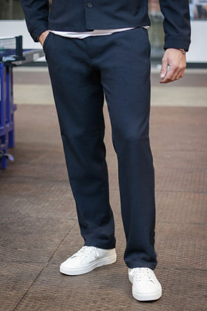 Selected Robert Pantalon Dark Sapphire