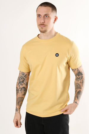 Kronstadt Timmi Organic T-shirt Jojoba Yellow