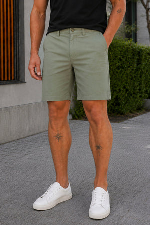 Selected Men Slim-Miles Flex Shorts Noos Vetiver