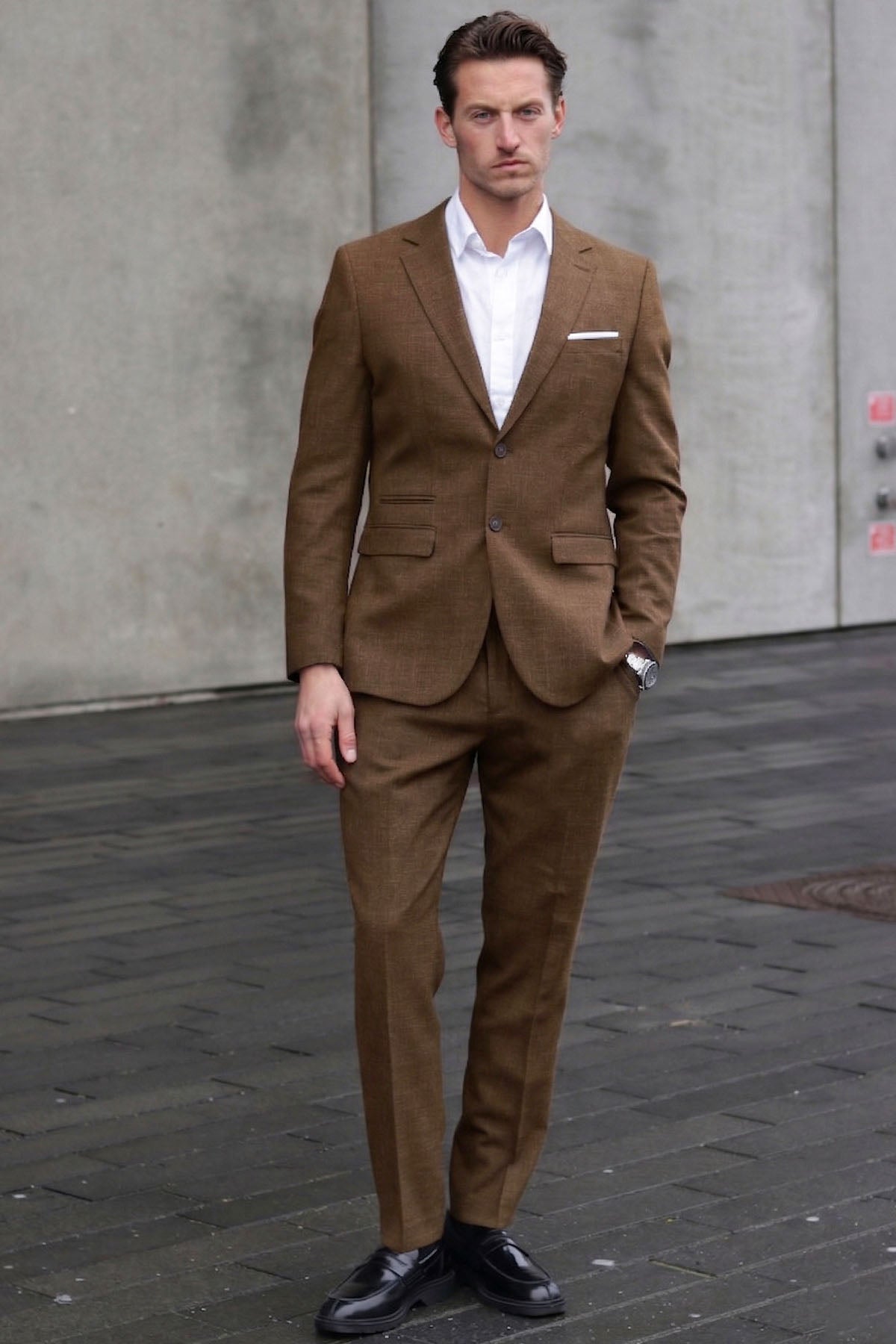 Selected Slim Oasis Linen Trouser Delicioso