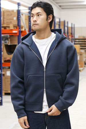 Jack & Jones Scuba Sweat Zip Hood Outer Space