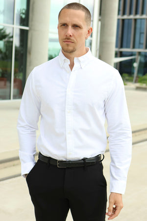 Jack & Jones Harvey Oxford Chemise Blanche