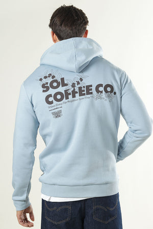 Only & Sons Ceres Food Fiesta Sweatshirt Blue Fog
