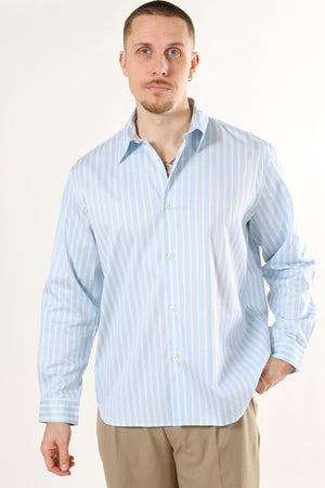 Selected George Dobby LS Shirt Cashmere Blue