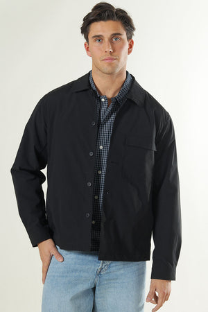 Only & Sons Gereth Life Stretch Shacket Noir