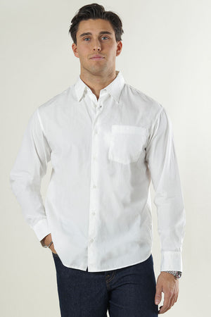 Jack & Jones Cody Relaxed Fit Poplin LS Shirt White