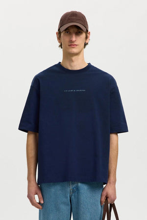 Selected Relax Norman License SS Tee Ocean Cavern
