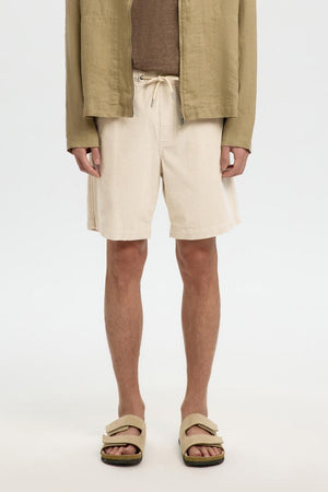 Selected Regular Jace Corduroy Shorts Fog