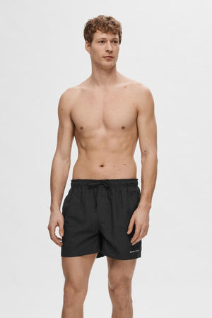 Selected Dane Swimshorts Black