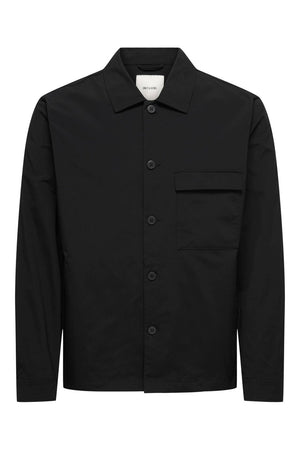 Only & Sons Gereth Life Stretch Shacket Noir