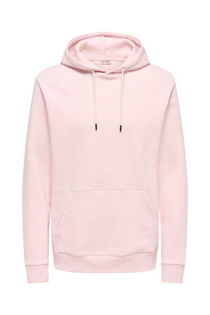 Only & Sons Ceres Hoodie Veiled Pink