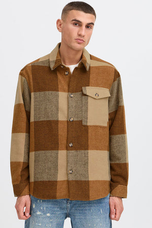 Solid Manheim Shirt Cathay Spice