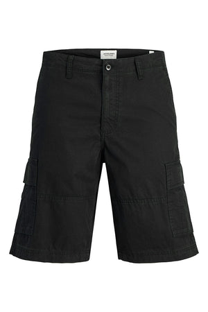 Jack & Jones Cole Mateo Cargo Shorts Black