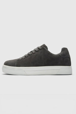 Selected David Chunky Suede Sneaker 2.0 Dark Grey