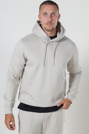 ONLY & SONS Luca Regular Fit Hoodie  Silver Lining