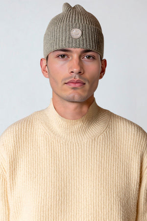 Clean Cut Copenhagen Patrick beanie Light Grey Melangé