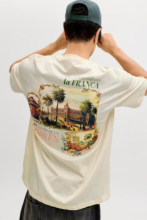 Jack & Jones Paradise Island Tee Antique White