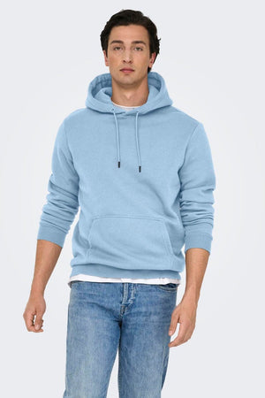 Only & Sons Ceres Hoodie Ceruléen