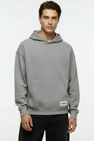 Only & Sons Goyle Boxy Sweatshirt Medium Grey Melange