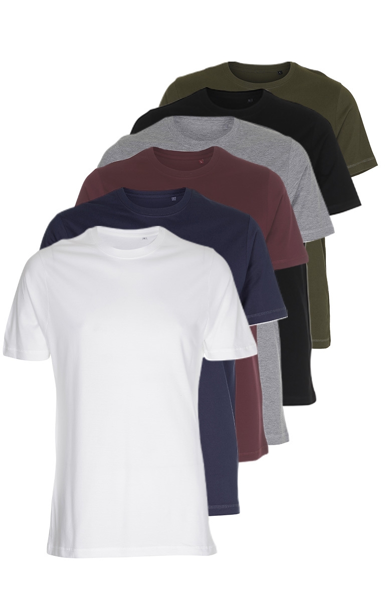 Mix & Match: 6 x Organic Basic T-shirts: 70€ (11,66€ LA PIÉCE)