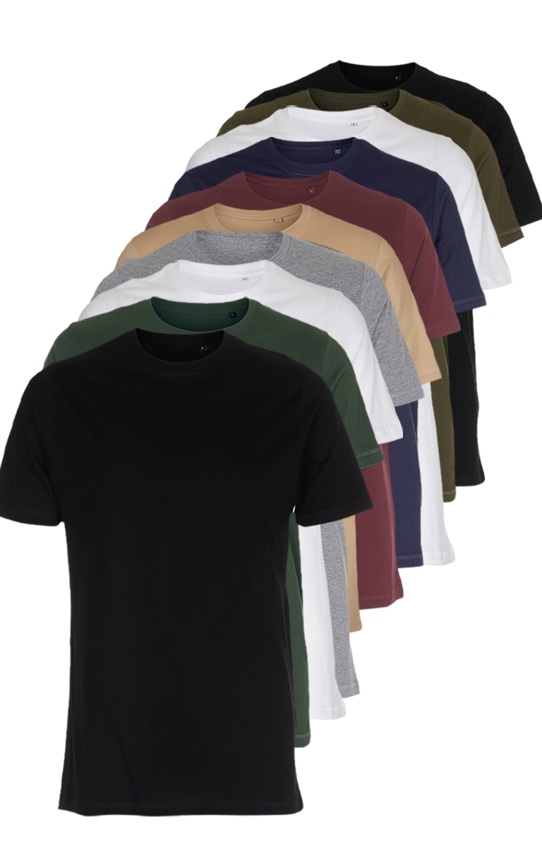 Mix & Match: 10 x Organic Basic T-shirts: 90€ (9€ LA PIÉCE)