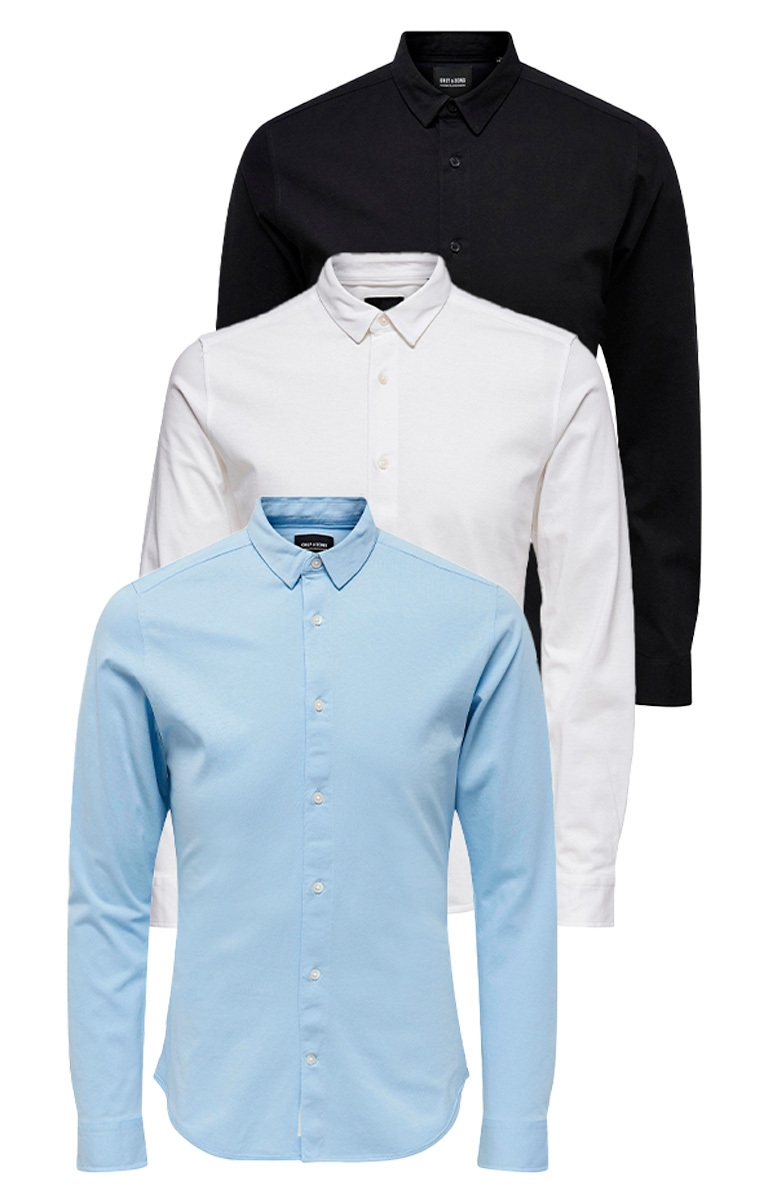 3 x Comfort Shirts: 90€