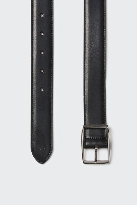 Reversible Dagon Ceinture Black/Cognac