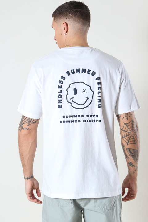 Clean Cut Copenhagen Gunnar Organic Tee White